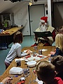 Der Nikolaus ist zu Gast beim THW Gießen
