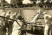 1955 - Stegebau an der Klinkelschen Mühle