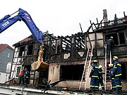 2012 - Technische Hilfeleistung nach einem Wohnhausbrand