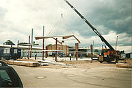 2000 - Bau der neuen Gerätehalle