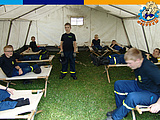 Jugendcamp 2013 "Die Zelte stehen, die Betten sind aufgebaut, los geht's"