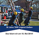 Flyer 30 Jahre THW Jugend Gießen - Seite 1