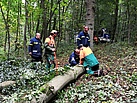 Ausbildung im Wald