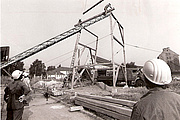 1983 - Bau des Bergungsturms