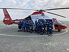 Die THW-Jugend beim Luftrettungszentrum Reichelsheim